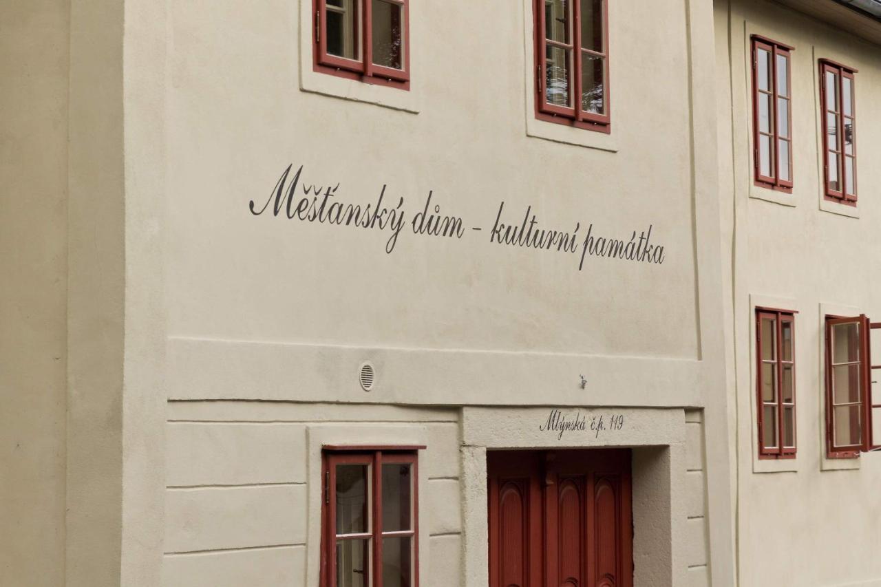 Mestansky Dum - Kulturni Pamatka Mlynska 119 Jindřichŭv Hradec Exterior foto